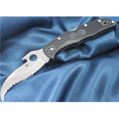 Couteau Spyderco Matriarch 2 Emerson Wave Opening Acier VG-10 Manche FRN Made In Japan SC12SBK2W - Free Shipping