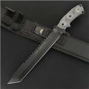 Couteau de Survie Machette Tops Steel Eagle Carbone 1095 Tops Knives Made In USA TP111A - Free Shipping