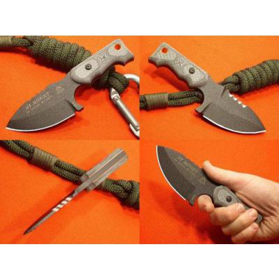 Couteau De Survie Tops SurvTac 5 Acier Carbone 1095 Manche Micarta Tops Knives Made In USA TPM1MGT01 - Free Shipping