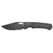 ATZ1867PBBK Couteau ArtisanCutlery Revel Lame Acier AR-RPM9 Manche FRN Black Verrouillage Button - Livraison Gratuite