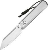 ATZ1875GGY Couteau Artisan Cutlery Holm Lame CPM S90V Manche Titane Roulements à Billes en Céramique - Livraison Gratuite