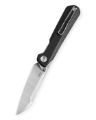 BTKMK20A — Couteau Pliant Bestechman Curvee Liner Lock Lame Acier AEB-L Two-Tone Manche Plaquettes G10 Noir Front Flipper Thumb Stud Livraison Gratuite