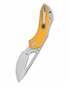 BTKMK17B – Couteau Bestechman Triassic Lame Acier 14C28N Drop Point 8 cm – Manche G10 Yellow - Livraison Gratuite