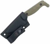 CBTKPSODG CobraTec Small Kingpin Od Green | Couteau à Lame Fixe | Drop Point D2 | Manche G-10 Kydex Sheath - Livraison Gratuite