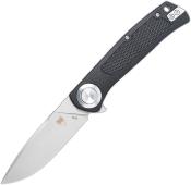 CBTSCTGRVBK  Couteau CobraTec EDC Scout Lame Drop Point Acier VG-10 Manche Grivory Sécurité Par Bouton -  Livraison Gratuite