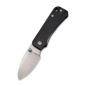 CIVC19068S1 Couteau CIVIVI Baby Banter Lame Acier Nitro-V Manche en G10 Noir Roulements à Billes - Livraison Gratuite