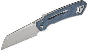 CIVC240522 Civivi Buster FG - Couteau Lame Acier Nitro-V Manche Blue G10 Superlock Bearing - Livraison Gratuite