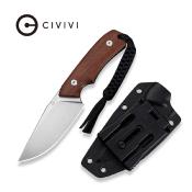 CIVC24058B3 Couteau CIVIVI Gander Clip Point Lame Acier 14C28N Manche Wood Guibourtia Housse Kydex - Livraison Gratuite