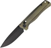 CMB17C CMB Braveman CMB-17C – Couteau Pliant EDC Axis Lock, Lame Drop Point S35VN PVD Noir, Manche Titane Bronze - Livraison Gratuite