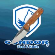 CTK82830SK Couteau Condor Itzi Bushcraft | Lame Acier 14C28N | Manche Micarta Housse Kydex Salvador - Livraison Gratuite