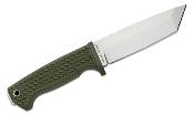 DEM09621 Couteau Demko FREEREIGN Tanto Green Lame Acier AUS-10A Satin Etui Kydex - Livraison Gratuite