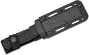 DEM09650 Couteau Demko Armiger 4 Lame Acier 80CrV2 Black Serrated Etui Kydex - Livraison Gratuite