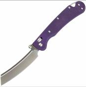 DGRFM024SPRS Daggerr Behemoth Slim – Couteau pliant X-Lock Lame Acier VG-10 Satin Manche Purple G10 - Livraison Gratuite