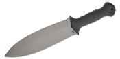 DRK40031 Couteau APOC Wallace Smatchet Lame Spear Point Acier D2 Manche G10 Noir Étui Kydex - Livraison Gratuite
