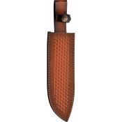 ER438PBK Couteau Elk Ridge Bowie Lame Acier 5Cr15 Etui Cuir - Livraison Gratuite