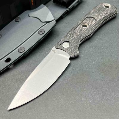 G1066481 Couteau Gerber Convoy | Lame Drop Point Acier 440A | Manche Brown Micarta Housse Nylon - Livraison Gratuite 