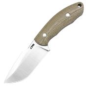 J1958ODG Couteau CJRB Mutt Lame Drop Point Harpoon AR-RPM9 Sand Polish Manche Micarta Étui Kydex  – Livraison Gratuite