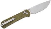 J1960GN Couteau CJRB Bolt Green Lame Drop Point Acier AR-RPM9 Manche G10 Recoil Lock - Livraison Gratuite