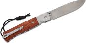 J1961WD CJRB Glacier J1961-WD – Lame Drop Point AR-RPM9 Stonewash, Manche Bois Button Lock - Livraison Gratuite