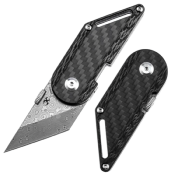 K3045A1 Couteau Kansept Pinkerton Dash FibreCarbone Lame Tanto Damas IKBS - Livraison Gratuite
