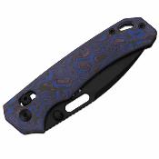 KIV3802CDA2 Couteau Kizer Outposter Lame Acier Nitro-V Drop Point Manche Purple Norplex UltreX Clutch Lock | Livraison Gratuit