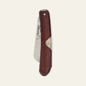 KO02590 Okapi Biltong – Couteau Pliant | Lame N690 Inox | Manche Bois Stabilisé | Slip Joint South Africa - Livraison Gratuite