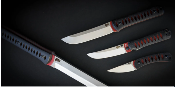 KP41030 Apoc Breeden Torrent – Couteau Fixe | Lame Drop Point D2 Deux Tons | Manche Micarta Noir/ G10 Rouge | Étui Kydex  - Livraison Gratuite