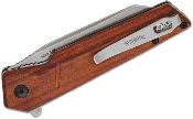 KS1432 Kershaw Avert – Couteau Pliant Assisté | Lame Wharncliffe Stonewash | Manche Bois Linerlock Clip - Livraison Gratuite