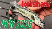 KS1845BASS Kershaw Shoreline Poisson – Couteau pliant Linerlock A/O Lame Acier 8Cr13MoV Manche Alu Vert - Livraison Gratuite