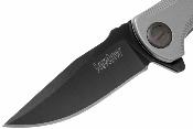 KS3490X Couteau Kershaw Seguin A/O | Lame Drop Point Acier 8Cr13MoV | Frame Lock & Manche Acier - Livraison Gratuite