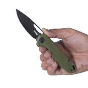  KUB324C Kubey Doris Green G10 Handle Darkwashed D2 Blade IKBS Linerlock Clip - Livraison Gratuite