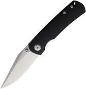 MBKMOGBK Monterey Bay Knives Mini Old Guard Black – Couteau EDC Clip Point Lame Sandvik 14C28N G-10 Liner Lock - Livraison Gratuite