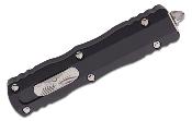 MCT22510 Couteau Microtech 225-10 Dirac AUTO OTF Black Double Edge Dagger Made USA - Livraison Gratuite