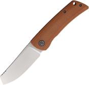 PFKE05BRMP Couteau Petrified Fish Flavorist Brown Front Flipper Acier K110 - Livraison Gratuite