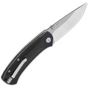 QS109A1 Couteau QSP Knife Copperhead Black Lame Acier 14C28N 2 Tons IKBS - Livraison Gratuite