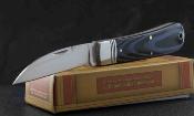 RR2181 Couteau Rough Rider Denim Micarta Lame Acier 440 Wharncliffe - Livraison Gratuite