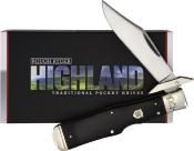 RR2382 Couteau Rough Ryder Highland Swing Guard Lame Acier 440 - Livraison Gratuite