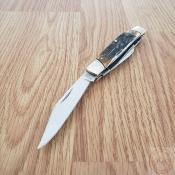 RR2421  Couteau Rough Ryder Stockman Manche Os de Cerf 3 Lames Acier Carbone Boîte Collector - Livraison Gratuite
