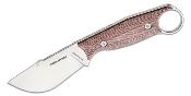 RS3611RM Couteau Real Steel Furrier Skinner Red Lame Acier N690 Etui Cuir - Livraison Gratuite