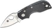 COUTEAU Spyderco Chicago G-10 Acier CTS-BD1 Plaquettes G10 SC130GP Couteau cran d'arrêt - LIVRAISON GRATUITE