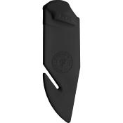 SOGACE1001CP — Couteau SOG Ace Fixed Blade Lame Acier 8Cr13MoV Clip Point Stonewash Manche Caoutchouc Noir Etui Nylon - Livraison Gratuite