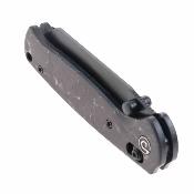 TD024CFPP Defcon Artifact - Couteau Axis Lock Lame Acier 14C28N Sheepfoot Manche FCarbone Black/Purple - Livraison Gratuite