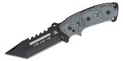 TPSE105D Couteau Tops Steel Eagle Tanto Saw Lame Acier Carbone 1095 Etui Kydex USA - Livraison Gratuite