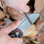 VOSA1307 Couteau Vosteed Hedgehog | Lame Sheepsfoot Acier S35VN | Manche Magpie GT-Mascus Top Liner Lock - Livraison Gratuite