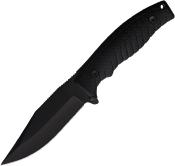 WARG2E49 Couteau WithArmour Clip Point Lame Fixe Acier Inox Manche ABS Housse Plastique - Livraison Gratuite