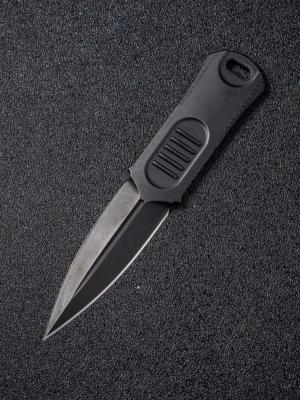 WE2017E Couteau de Cou We Knife OSS Dagger Neck Black CPM-20CV Black Etui Kydex - Livraison Gratuite