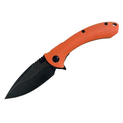 Couteau ABKT Tac Protector II Orange G10 Lame Acier D2 AB023H - Livraison Gratuite