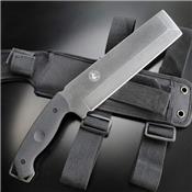 Couperet Machette Combat Ready Cuma Battle Cleaver Acier 5160 Manche G-10 Etui Tactical CBRCBC01 - Free Shipping