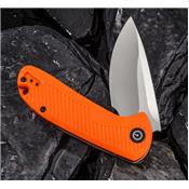 Couteau CIVIVI Durus Orange G-10 Lame Acier D2 CIVC906C - Livraison Gratuite