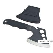 Hache Tactical Axe Tomahawk Combat Extraction Acier 440 Manche Paracorde ER272 - Livraison Gratuite